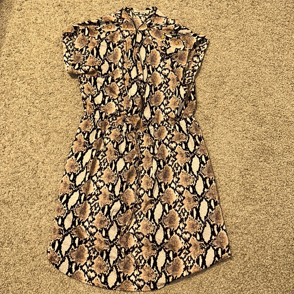 Snakeskin Dress